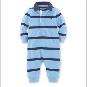 Ralph Lauren Rugby Striped Coverall